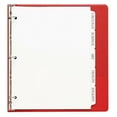 thumbnail image 2 of Avery Durable Round-Ring Reference Binders and Sparco 3-Hole Letter-size Print-On Tab Dividers Bundle, 2 of 3