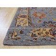 thumbnail image 2 of Tapis Oriental Bohème Bleu Oushak, 2 of 4