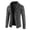 Dark Gray, variant on Men's Long Sleeve Turtleneck Turndown Lapel Mid-Length Cardigan Jacket Solid Color Leisure Winter Turtleneck Knitting Cardigan Sweater Coats