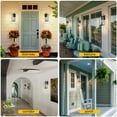 thumbnail image 3 of 17.75" Outdoor Lighting Dusk to Dawn Exterior Light Fixture Wall Mount Outdoor Light for House, Porch, Doorway, Hallway, Exterior, 3 of 9