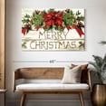 thumbnail image 3 of Elephant Stock Evergreen Christmas I Wall Art - Horizontal Canvas Wall Art - Living Room Wall Decor - Holiday Canvas - Brown And Beige Decor By Susan Winget - 48" x 32", 3 of 8
