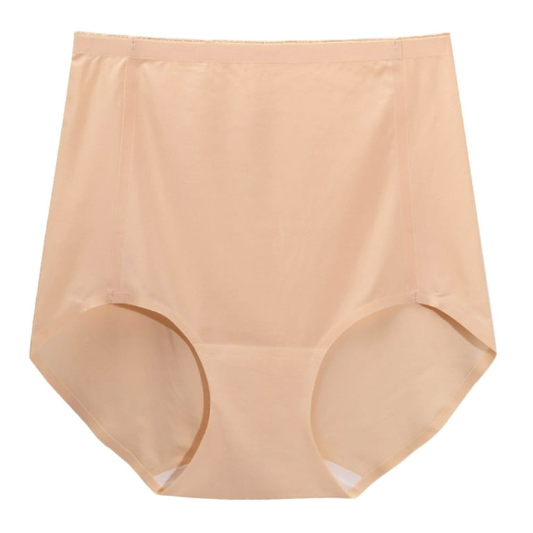 Compression Underwear Women Solid Knickers Cotton Valentines Day Gift 2023  Panty Beige XL 