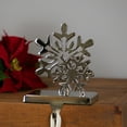 thumbnail image 2 of Northlight Double Snowflakes Christmas Stocking Holder - 6", 2 of 6