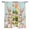 EasterXF3125, variant on Easter Sheer Curtains 54 Inch Length Rod Pocket Semi Transparent Light Filtering Window Drapes for Kitchen Bedroom Living Room,2 Panels, Colorful Easter Eggs Rabbits Spring Pastel Wood