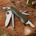 thumbnail image 2 of Victorinox One-Hand Trekker German Army 12 Function Olive Drab Pocket Knife, 2 of 3