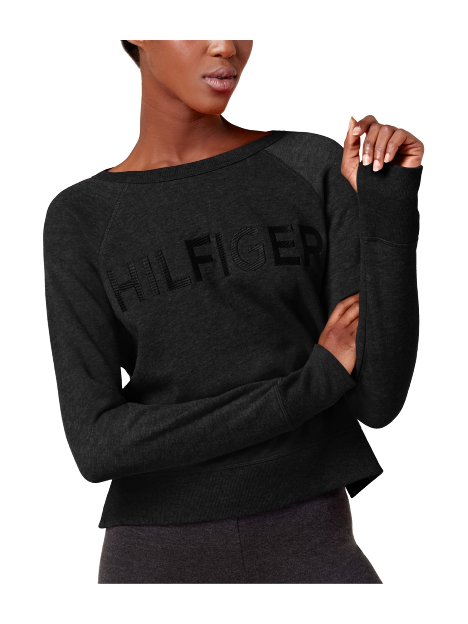 tommy hilfiger embroidered sweatshirt