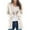 Beige, variant on VEKDONE 2024 Clearance Women's Long Sleeve Cable Knit Cardigan Sweaters Open Front Fall Outwear Coat Button Down Knitwear Sweaters for Women Cardigan