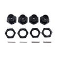 thumbnail image 1 of 4pcs RC HEX REEMPLACIÓN 1/8 VELIZACIÓN EXTENDIDO DIY SPPARE PARTACIÓN PARTE M17 Accesorios Adaptador de accionamiento de la rueda Hex , Negro, 1 of 8