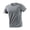 Grey, variant on Xdzjlr T Shirts Men Round Neck Ice Silk Short Sleeved Stylish Tshirt Men,Xxxxxl