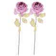 thumbnail image 1 of KAKOWELY 2 rosas artificiales de imitación para el hogar, accesorio para fotos, 1 of 5