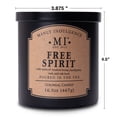 thumbnail image 4 of Manly Indulgence Classic Free Spirit Scented Jar Candle, 16.5 oz, 60h Burn, Fresh, 4 of 7