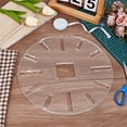 thumbnail image 3 of Clock Router Templates 12inch Acrylic Router Inlay Template Circle Clock Face with Clock Dials, 3 of 8