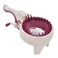 thumbnail image 4 of Kids Knitting Machine, Plastic Portable Knitting Loom Machine Durable  For 6 Years Old + For Scarf, 4 of 8