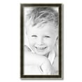thumbnail image 2 of ArtToFrames 13" x 25" Black Panel With Silver Lip Picture Frame, 13x25 inch Multi Wood Poster Frame (WOM-5093),  Pack, 2 of 7