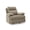 Mocha & Beige, variant on Bowery Hill Modern / Contemporary Polyester Gray Finish Recliner