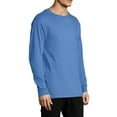 thumbnail image 3 of Hanes Men's and Big Men's ComfortSoft Long Sleeve Tee, Up to Size 3XL, 3 of 5