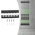 thumbnail image 6 of GARENDE Fishing Rod Holder 6 Holes Fishing Pole Storage Rack for Garage RV Game Room Black, 6 of 9
