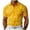 D258/Yellow, variant on Afdoent Mens Polo Shirts Men's Plus Size Slim Fit Summer Short Sleeve Shirt Solid Color Casual Work Mens Shirts