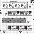 thumbnail image 2 of Banderas para tablones de anuncios BeYuMi Black Bows, acuarela, 80 unidades, 2 of 6