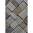 thumbnail image 2 of Addison Rugs Mayfield Premium Machine Washable Transitional Geometric Black Rectangle Rug, 3' x 5', 2 of 6