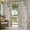 Beige Light Gray, variant on 1 Panel Outdoor Curtains for Patio Waterproof 54"x84", Christmas Snowflakes Weatherproof Privacy Outsides Curtains, Grey Winter Snow Vintage Country Grommet Thermal Drapes for Cabana Porch Pergola