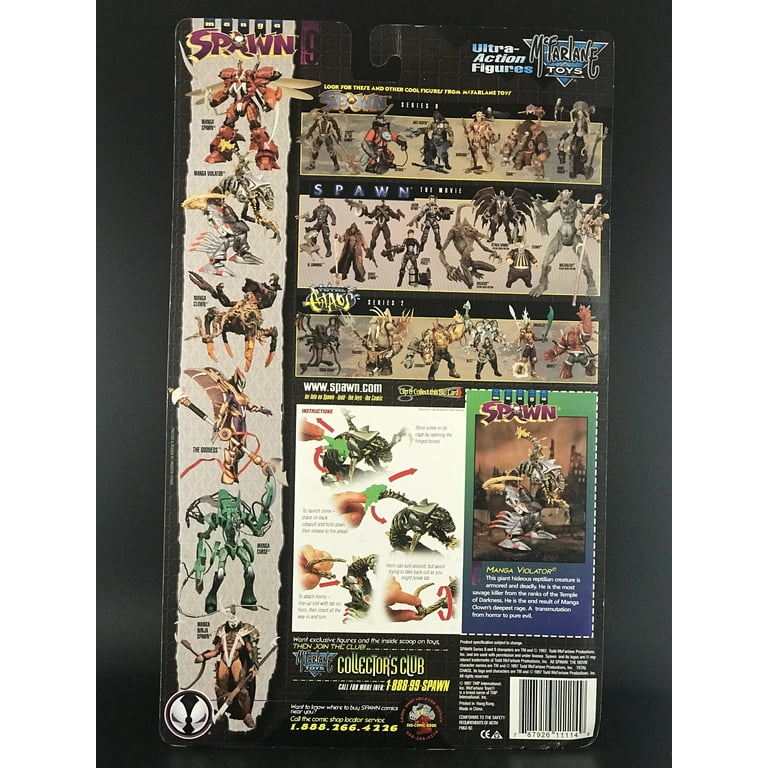 McFarlane Spawn Series 9 - Manga Series - Manga Violater - Walmart.com