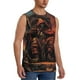 thumbnail image 2 of Fotbe Dark Skull King Throne Men's Camiseta sin Mangas Estampada para Hombres, Playera Casual para Gimnasio, Entrenamiento, Playa-Medium, 2 of 7