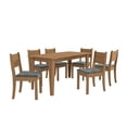 thumbnail image 2 of Juego Comedor Kappesberg 1.6m con 6 Sillas Cora Canela/Gris, 2 of 10