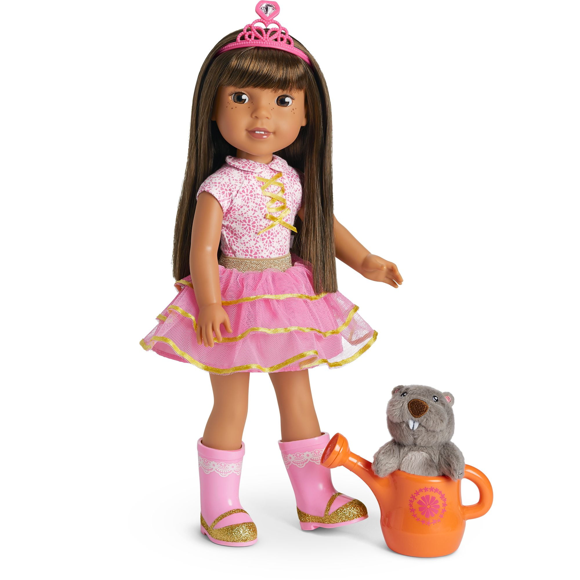 American Girl Welliewisher Doll Gopher & Watering Can (Doll Not Included)