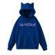 thumbnail image 4 of HUNTRX pop Huntrix Print Cat Ears Hoodie with De-mon Sweatshirt Trendy Pullover All-over Print Fashion Casual Long Sleeve Sweatshirt Pullover Casual Streetwear S, 4 of 4