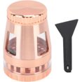 thumbnail image 1 of HUGFEGWE Compact Rust-Resistant Zinc Alloy Spice Grinder - Portable Manual Mill for Grinding Dry Herbs and Nuts(Rose Gold) U2536-12880, 1 of 9