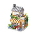 thumbnail image 2 of Build Jouets Café Kit de Construction Ville Starlight Librairie pour Animaux, Ensemble de Blocs de Construction Scène de Rue Carrée Orange, Jouets de Construction pour Adultes et Adolescents, Compatible avec les Maisons Lego, 2 of 5