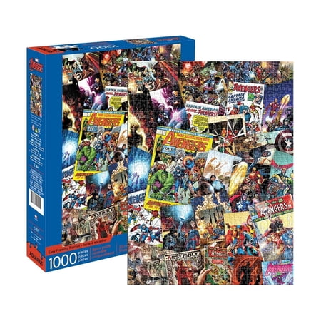 Aquarius Marvel Avengers Collage 1000-Piece Jigsaw Puzzle
