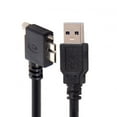 thumbnail image 7 of Xiwai 5.0M 90 Degree Left Angled Micro USB Screw Mount to 3.0 Data Cable for Industrial Camera, 7 of 7