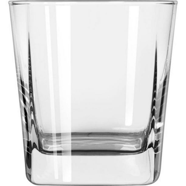 Libbey Quartet Square Base Rocks Glass 12 oz (071948) Category Rocks