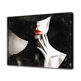 thumbnail image 1 of Cuadro moderno en blanco y negro, labios rojos, personajes, cuadros de pared vintage, póster de mujer, pintura decorativa, lienzo, arte de pared, carteles para sala de estar, pintura para dormitorio,, 1 of 8