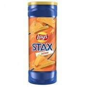 Lay's Stax Potato Crisps, Cheddar, 60.5 Ounce (Pack of 11)