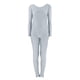 thumbnail image 2 of Body de Spandex adulto traje de spandex catsuit danza traje stretchard gris m Gris m Magideal Body de Spandex, 2 of 7