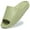Matcha green, variant on Unisex Slides Sandals Soft Thick Sole Non-Slip Pillow Sandals House Slides for Women Men