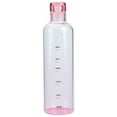 thumbnail image 1 of Sports Water Bottle Portable Glass Bottle Transparent Water Bottle with Scale Stylish Water Bottle, 1 of 8
