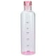 thumbnail image 1 of GOOHOCHY Botella de agua deportiva Botella de vidrio portátil Botella de agua transparente con escala Botella de agua elegante, 1 of 8