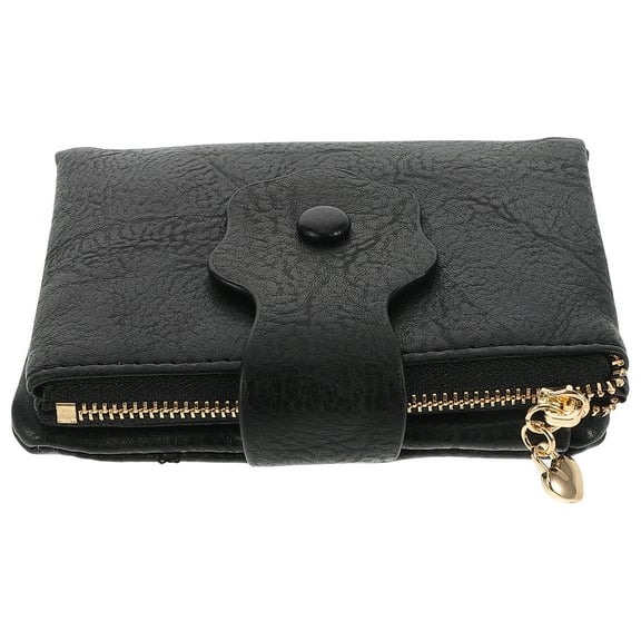 Hemoton Women Wallet Holder Unique for Women Coin Wallet Brown Clutch Purses for Women Wallet for Women Men