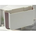 thumbnail image 2 of Car Waste Bins Organizers Mini Trash Garbage Can (Beige), 2 of 4