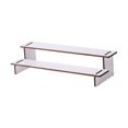 thumbnail image 2 of DOLITY Wood Display Riser Multipurpose Rustic Spice Rack for Candles Crafts Jewelry 2 Tiers, 2 of 9