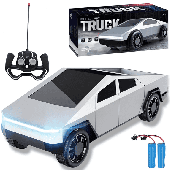 1:24 RC Car Toys - All Terrain High Speed Remote Control Car with Light and Loadspace, Electric Vehicle Toys for Kids, Gifts for Kids, Boys and Girls