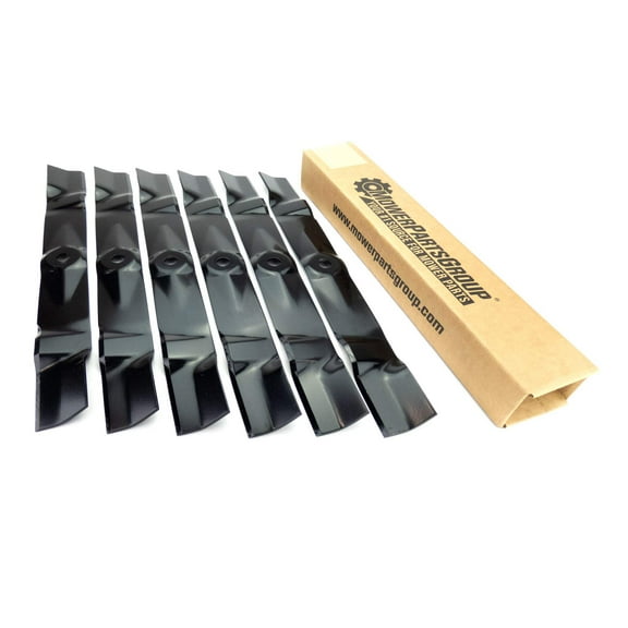 (6) Mulching Blades for John Deere 42" Sabre M139802