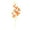Orange, variant on CSChome Artificial Flower Artificial Flower No Watering Non Fading Phalaenopsis Wedding Decor Home Supplies