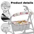 thumbnail image 5 of HELLHERO Seat and Backrest Covers Butterfly Walker Rollator Seat Back Cover for Seniors Men Women Removable and Washable Non-Slip Fit for Protection Covers, 5 of 7