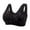 Black, variant on fheaev Front Closure Bras For Women Plus Size Post Surgery Brassiere Full Coverage No Underwire Comfort Wireless Snap Closing Everyday Bra Front Button Bras Cotton Sleep Front Buckle Corset Bra