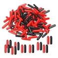 thumbnail image 1 of Unique Bargains 120pcs Rubber End Caps Cover Assortment 2mm Screw Thread Protector for Screw Bolt Black Red, 1 of 5